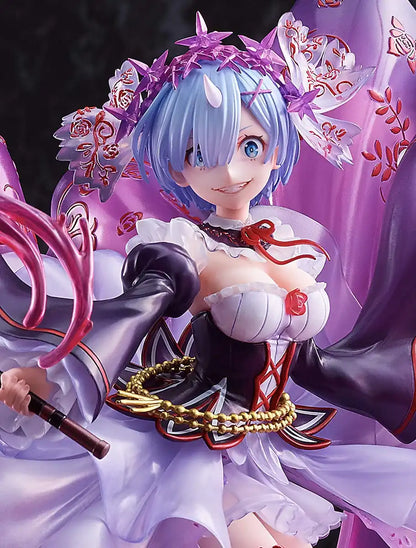 Re:Zero -Starting Life in Another World- Demon Rem: Crystal Dress Ver. 1/7 Scale Figure- Japan Figure Store - #1 Bring To You The Best Japanese Goods