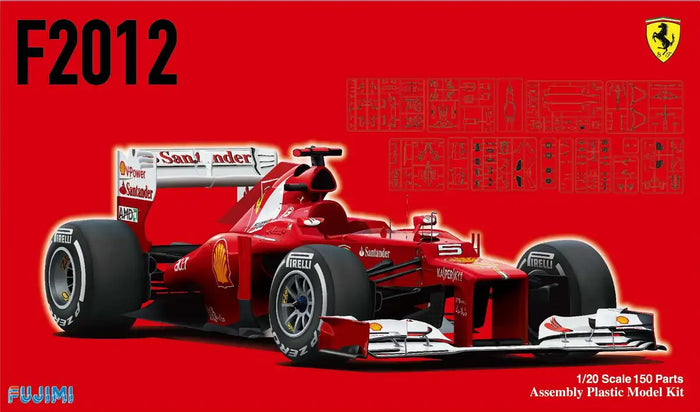 FUJIMI Gp7 091990 F1 Ferrari F2012 Malaysia Gp 1/20 Scale Kit 091990- Japan Figure Store - #1 Bring To You The Best Japanese Goods