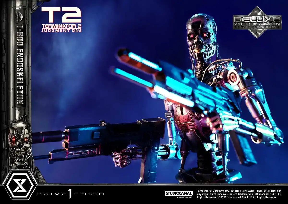 Prime 1 Studio T-800 Endoskeleton: Terminator 2 Museum Masterline Polystone 1/3