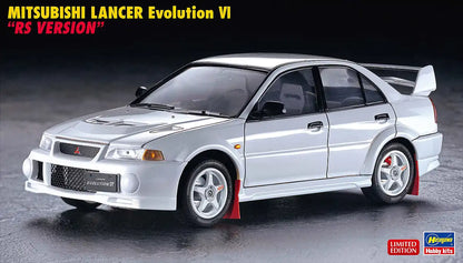 Hasegawa 1/24 Mitsubishi Lancer Evolution 6 Rs Version Japanese Scale Car Models- Japan Figure Store - #1 Bring To You The Best Japanese Goods