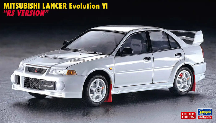 Hasegawa 1/24 Mitsubishi Lancer Evolution 6 Rs Version Japanese Scale Car Models- Japan Figure Store - #1 Bring To You The Best Japanese Goods