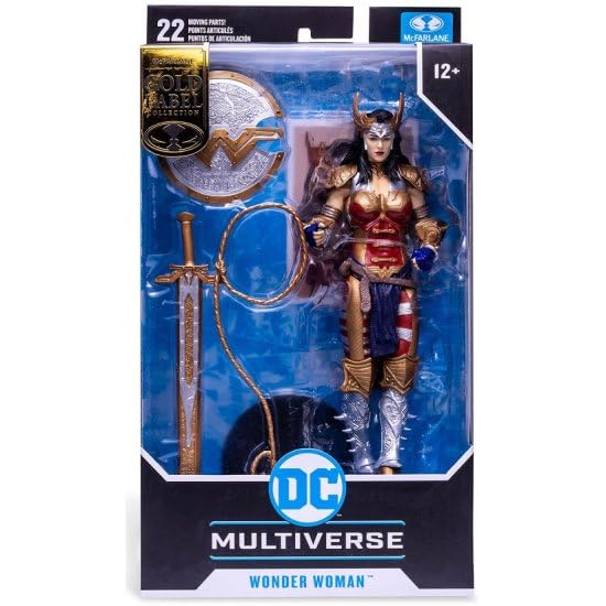 Mcfarlane Toys 7 Inch Wonder Woman Action Figure Variant Todd Mcfarlane Edition