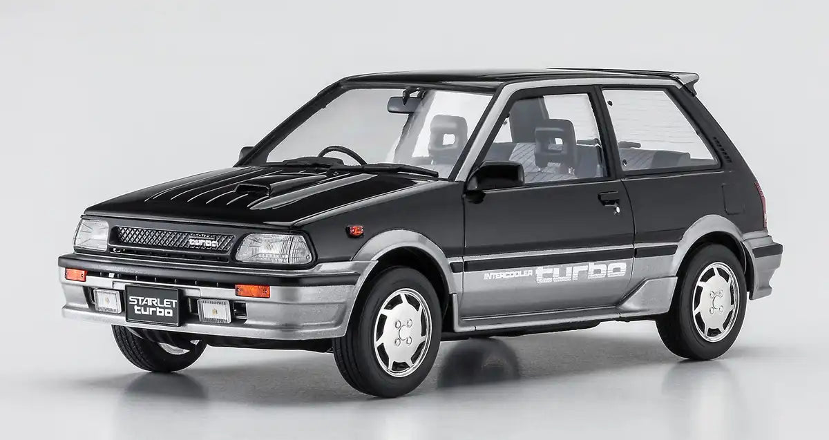 HASEGAWA - 1/24 Toyota Starlet Ep71 Turbo S - 3Door Mid Model Plastic Model- Japan Figure Store - #1 Bring To You The Best Japanese Goods