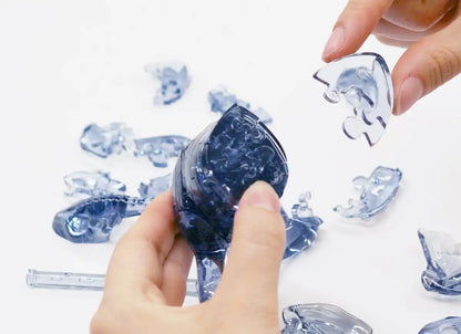 Beverly Crystal 3D Puzzle 50178 Elephant Jp Animal 3D Puzzles Crystal Jigsaw Puzzle- Japan Figure Store - #1 Bring To You The Best Japanese Goods