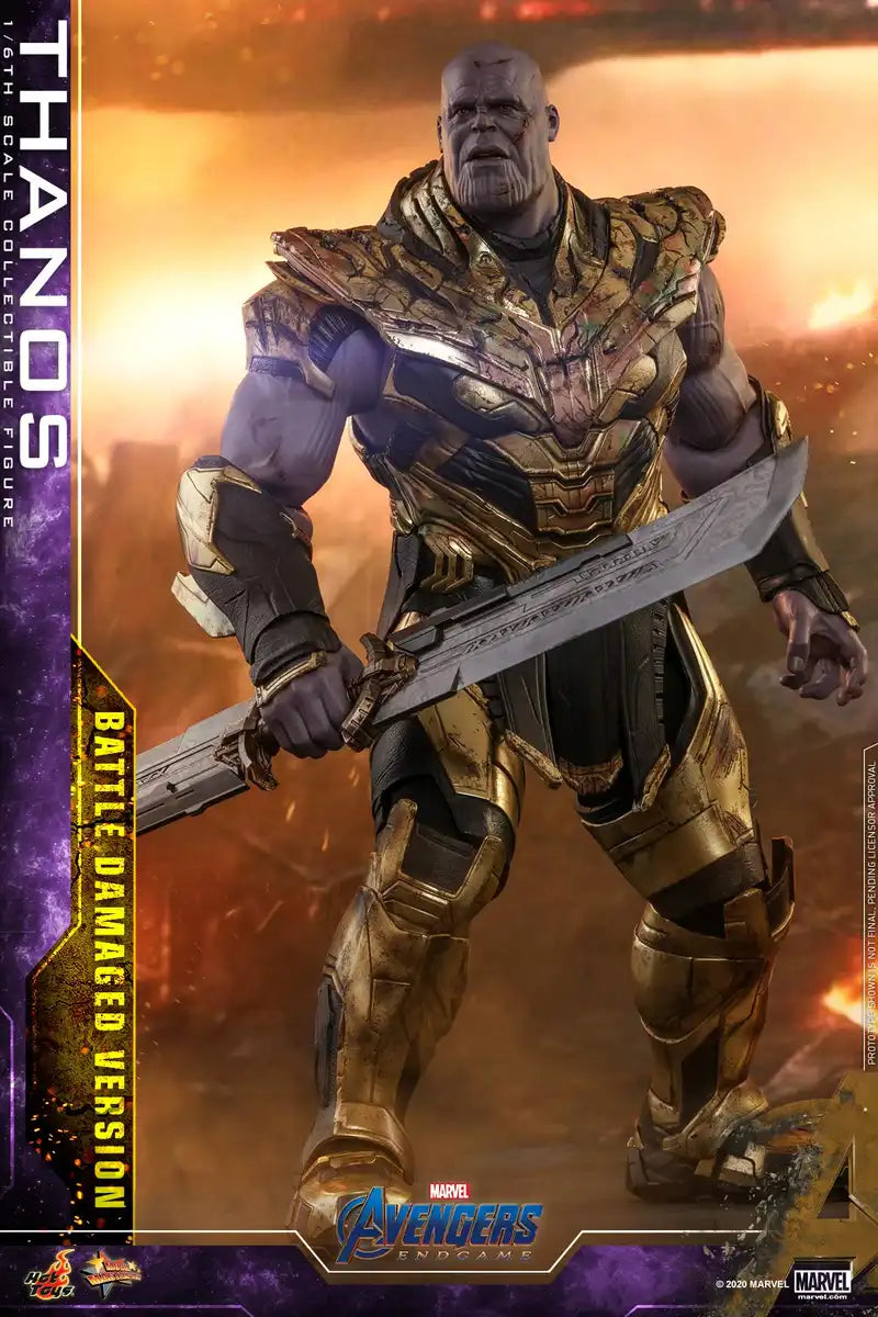 Hot Toys Avengers Endgame Thanos Battle Damaged 1/6 Scale Figure