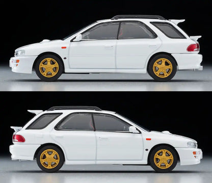 Tomica Limited Neo LV-N281A Subaru Impreza WRX STI V White 98- Japan Figure Store - #1 Bring To You The Best Japanese Goods