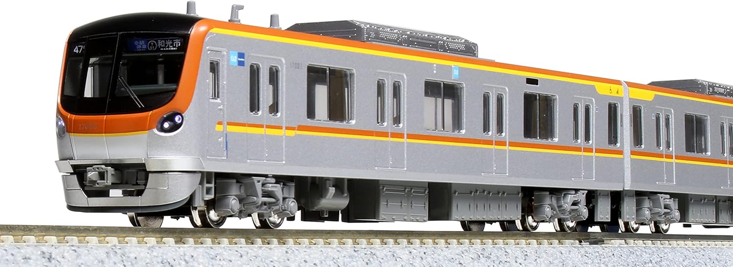 KATO 10-1758 Tokyo Metro Yurakucho / Fukutoshin Line Series 17000 6 Cars Set N Scale- Japan Figure Store - #1 Bring To You The Best Japanese Goods