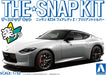 Aoshima Bunka Kyozai 1/32 The Snap Kit Series Nissan Rz34 Fairlady Z Brilliant Silver Color Coded Plastic Model 17-D