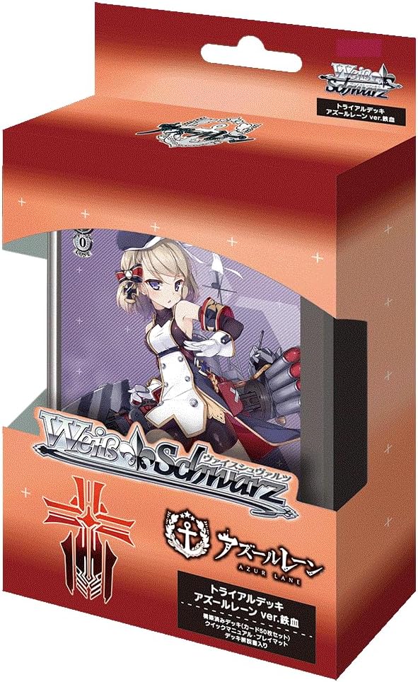 Weiss Schwarz Trial Deck Azur Lane Ver. Iron-Blooded Pack- Japan Figure Store - #1 Bring To You The Best Japanese Goods
