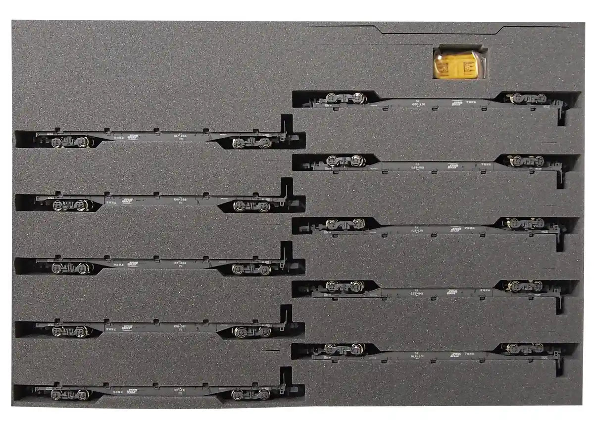 Kato N Gauge 10-Car Freight Rail Model Set Koki106+107 Container-Free 10-1432C- Japan Figure Store - #1 Bring To You The Best Japanese Goods