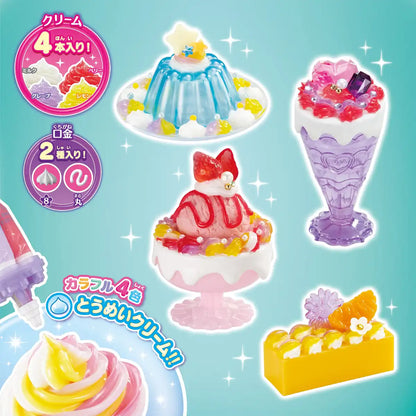 Epoch W-142 White Whip Ru Tomei Cream Parfait Sweets Set- Japan Figure Store - #1 Bring To You The Best Japanese Goods