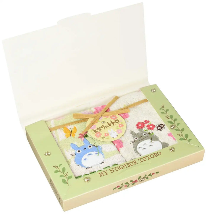 Towel Gift Set Spring Field Wt2P My Neighbor Totoro- Japan Figure Store - #1 Bring To You The Best Japanese Goods