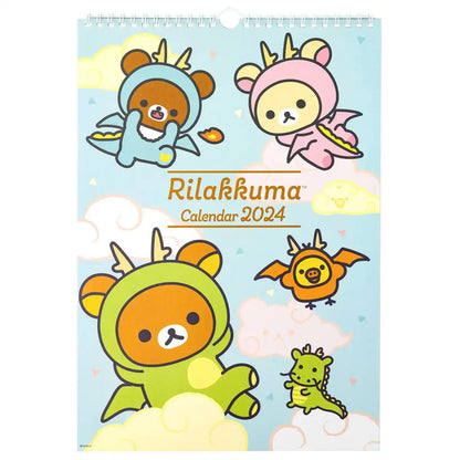 San-X Rilakkuma Calendar Wall Hanging B4 CD37801- Japan Figure Store - #1 Bring To You The Best Japanese Goods