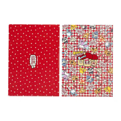 Pokemon Center Original Swimmer A4 Clear File Set Of 2 Henteko Cute- Japan Figure Store - #1 Bring To You The Best Japanese Goods