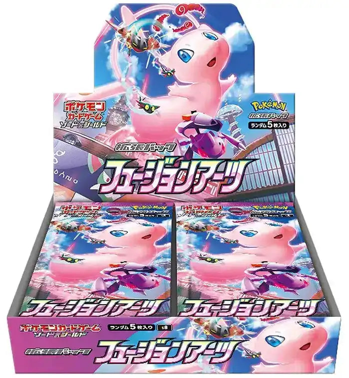 Pokémon Tcg New Fusion Arts Booster Box - SEALED