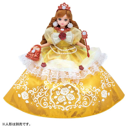 TAKARA TOMY Licca Doll Dreaming Princess Elegant Rose Dress- Japan Figure Store - #1 Bring To You The Best Japanese Goods
