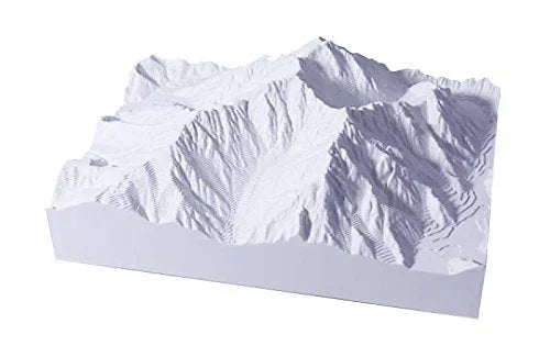 AOSHIMA Yamanami Northern Alps 1/50000 Hotakadake And Myoujindake- Japan Figure Store - #1 Bring To You The Best Japanese Goods