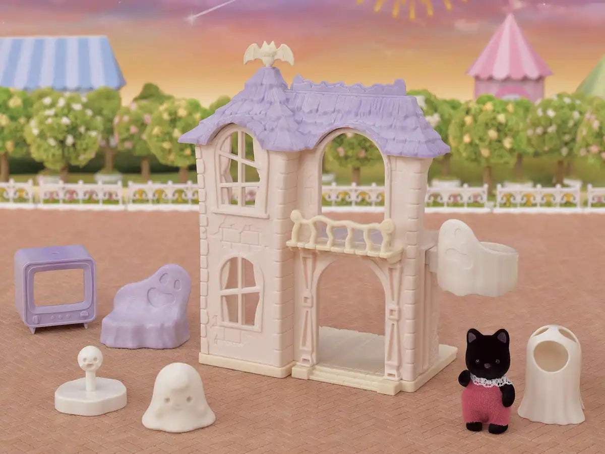 Epoch Sylvanian Families Amusement Park Exciting Haunted House Toy Ages 3+- Japan Figure Store - #1 Bring To You The Best Japanese Goods