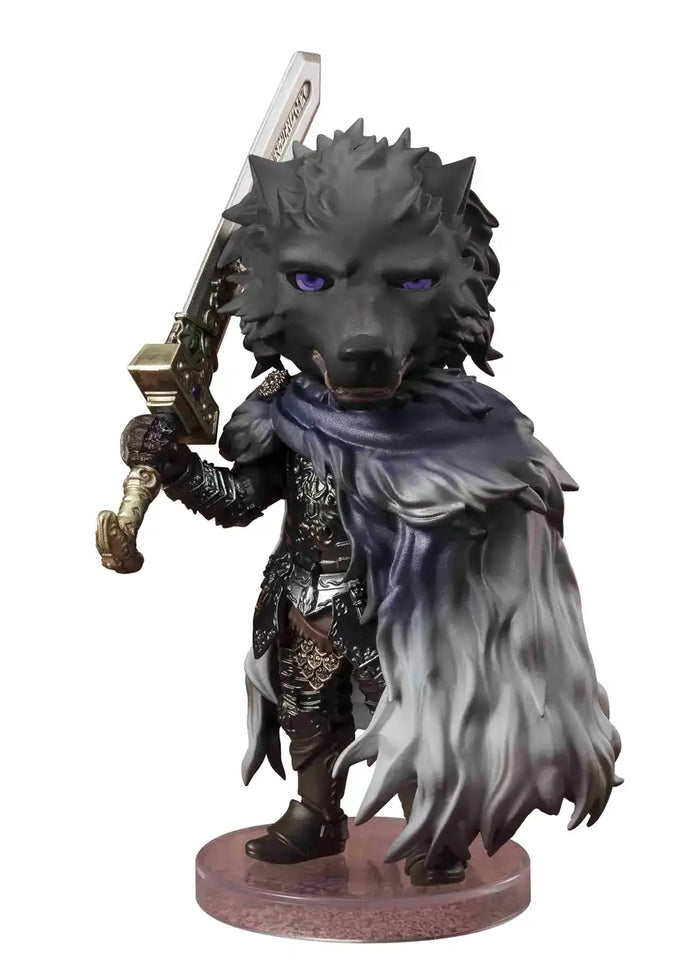 Bandai Spirits Figuarts Mini Elden Ring Half Wolf Brave 100mm PVC&ABS Figure- Japan Figure Store - #1 Bring To You The Best Japanese Goods