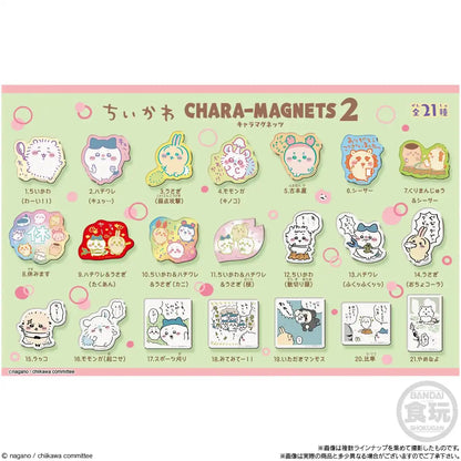 Bandai Japan Chikawa Character Magnets 2 (14Pcs) Candy Toy Chewing Gum- Japan Figure Store - #1 Bring To You The Best Japanese Goods
