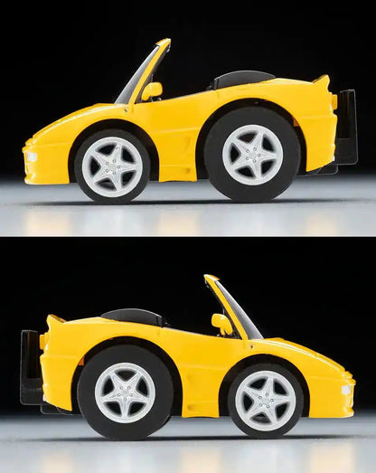 Tomytec Choroq Zero Z-78A Yellow Ferrari F355 Spider Finished Product 321149- Japan Figure Store - #1 Bring To You The Best Japanese Goods