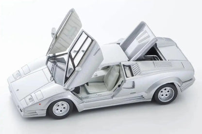 Tomytec Tomica Limited Vintage Neo Lamborghini Countach 25th Anniversary Silver- Japan Figure Store - #1 Bring To You The Best Japanese Goods