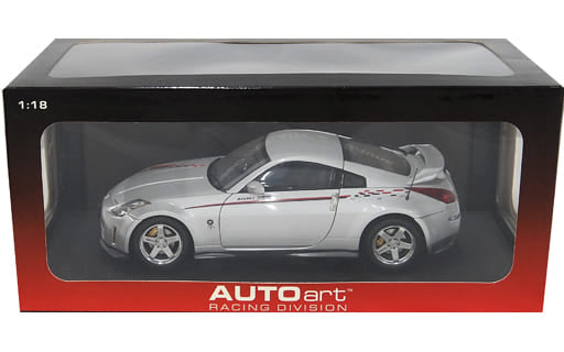 Autoart 1/18 Nissan Fairlady Z Nismo Stune Version Silver 2002 Model Car- Japan Figure Store - #1 Bring To You The Best Japanese Goods