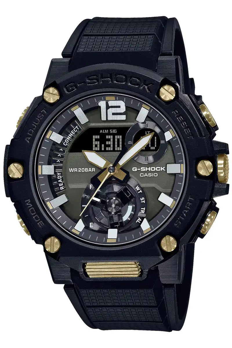 Casio G-Shock Men's Black G-Steel Solar Link Watch Gst-B300B-1Ajf - Genuine Product- Japan Figure Store - #1 Bring To You The Best Japanese Goods