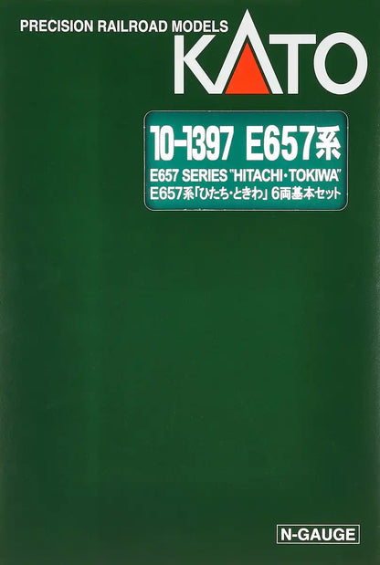 Kato N Gauge 6-Car Set E657 Hitachi/Tokiwa Railway Model Train 10-1397- Japan Figure Store - #1 Bring To You The Best Japanese Goods