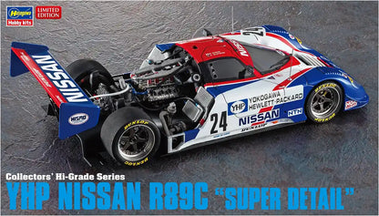 HASEGAWA 1/24 Yhp Nissan R89C 'Super Detail' Plastic Model- Japan Figure Store - #1 Bring To You The Best Japanese Goods