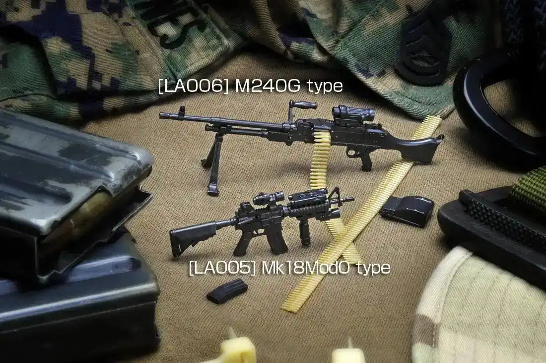 TOMYTEC La006 Military Series Little Armory M240G Type 1/12 Scale Kit- Japan Figure Store - #1 Bring To You The Best Japanese Goods