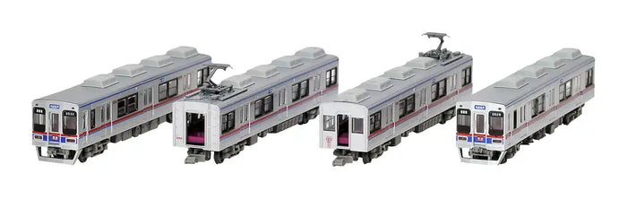Tomytec Railway Collection Keisei Electric Type 3500 Updated 4-Car Diorama Set A- Japan Figure Store - #1 Bring To You The Best Japanese Goods