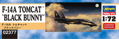 HASEGAWA 1/72 Us Navy F-14A Tomcat Black Bunny Model Plastic Model- Japan Figure Store - #1 Bring To You The Best Japanese Goods