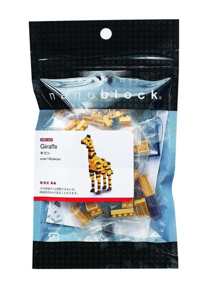 KAWADA Nbc-006 Nanoblock Giraffe- Japan Figure Store - #1 Bring To You The Best Japanese Goods