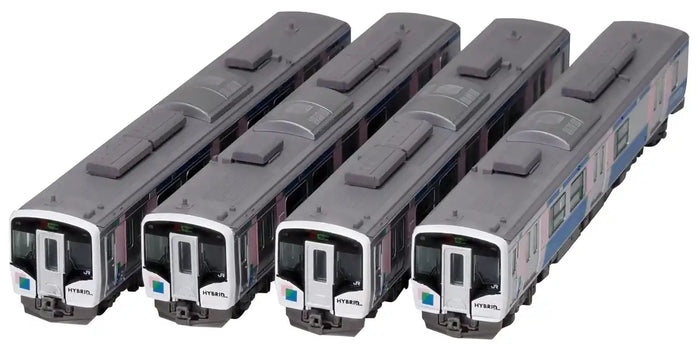 Tomytec Railway Collection JR HB-E210 4 Car Set Senseki Tohoku Line Rapid Service- Japan Figure Store - #1 Bring To You The Best Japanese Goods
