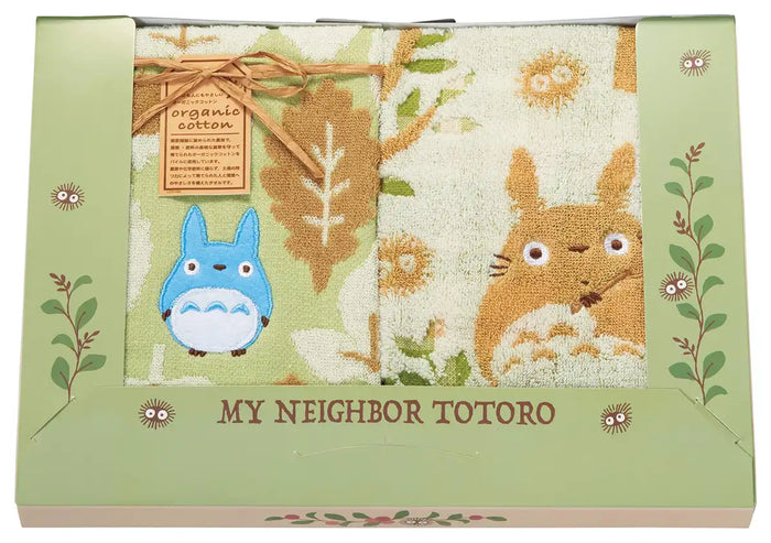 Towel Gift Set Acorn And Totoro Wt1P Ft1P My Neighbor Totoro- Japan Figure Store - #1 Bring To You The Best Japanese Goods