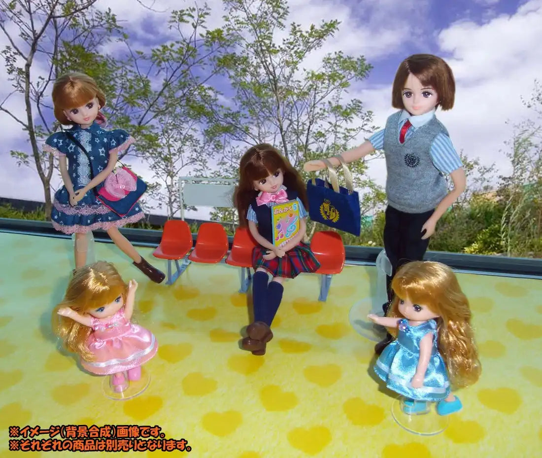 TAKARA TOMY Licca Doll Licca Chan'S Kind Sister, Maki Chan 383697- Japan Figure Store - #1 Bring To You The Best Japanese Goods
