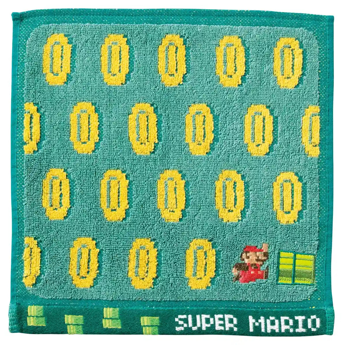 MARUSHIN Super Mario Mini Towel Underground Stage- Japan Figure Store - #1 Bring To You The Best Japanese Goods