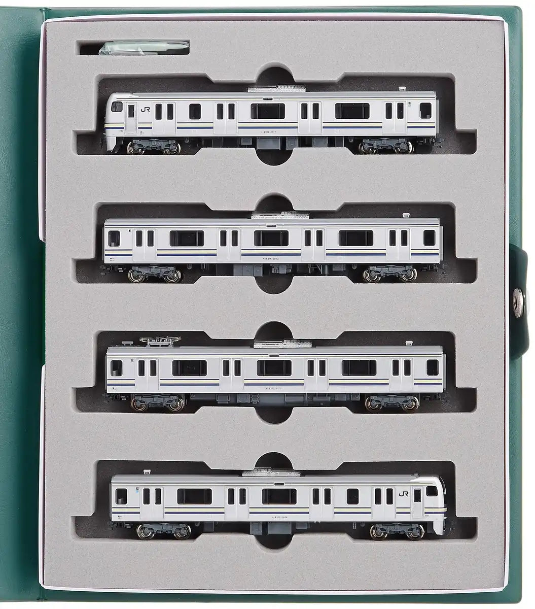 Kato E217 Series 4-Car N Gauge Model Train Set - Yokosuka/Sobu Line 10-497- Japan Figure Store - #1 Bring To You The Best Japanese Goods