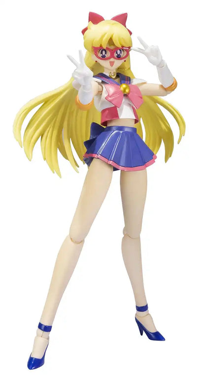 Bandai Sh Figuarts Sailor Moon Sailor V Japan Abs Pvc 140Mm- Japan Figure Store - #1 Bring To You The Best Japanese Goods