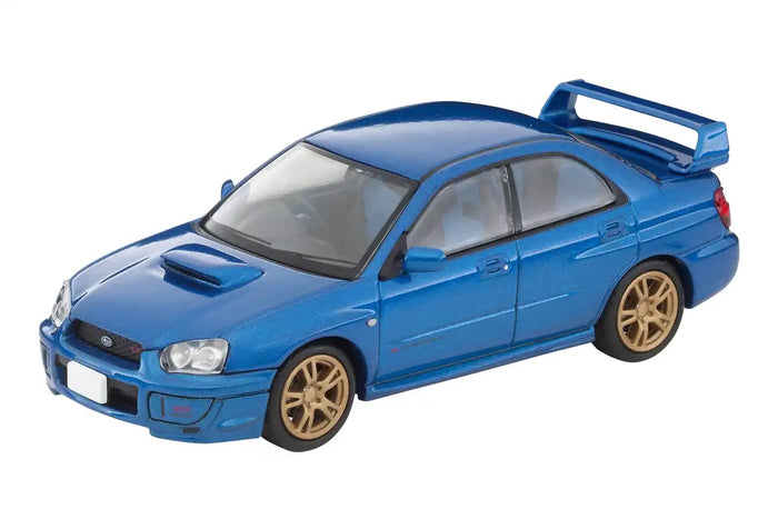 Tomytec 1/64 Scale Subaru Impreza WRX STI 2003 Blue Model Car- Japan Figure Store - #1 Bring To You The Best Japanese Goods
