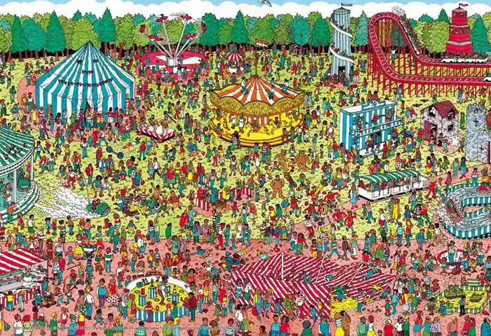 Beverly Jigsaw Puzzle L74-123 Where's Wally? (150 L-Pieces) Large Piece Puzzle- Japan Figure Store - #1 Bring To You The Best Japanese Goods