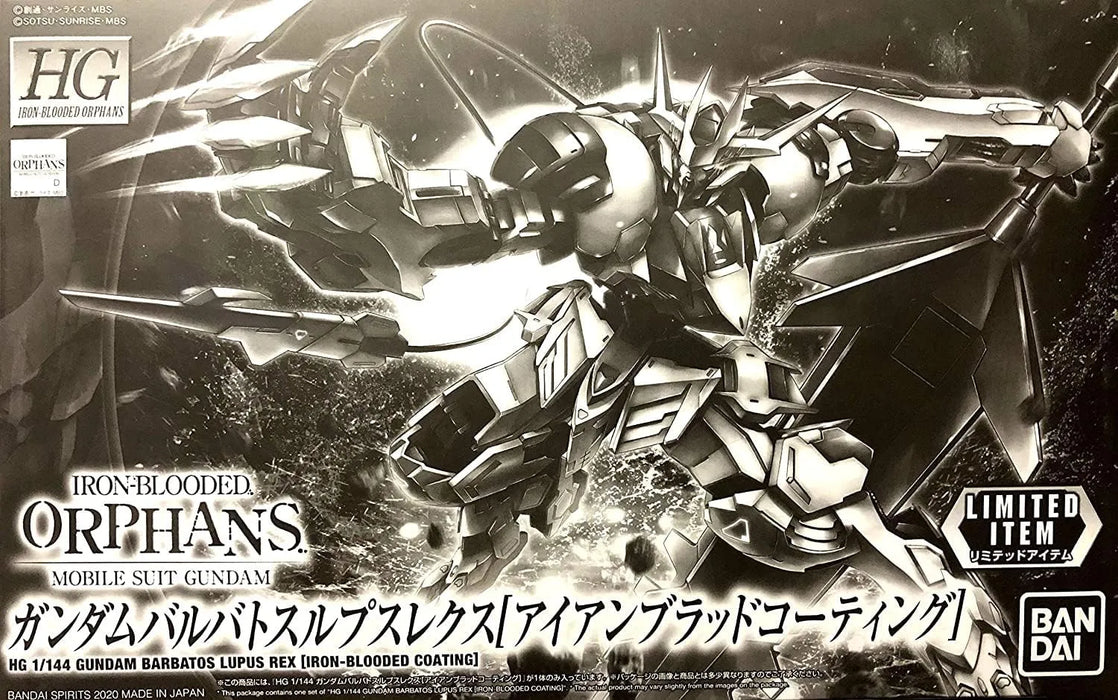 Bandai Event Limited Hg 1/144 Gundam Barbados Alps Iron Brad Coating