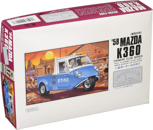 ARII Owners Club 1/32 17 1958 Mazda K360 1/32 Scale Kit Microace
Japan Figure Store