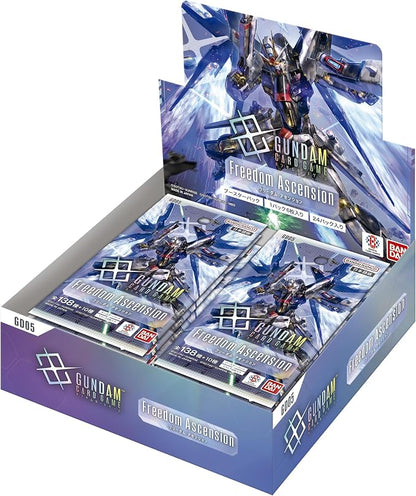BANDAI Gundam Card Game Booster GD05 Freedom Ascension 24-Pack