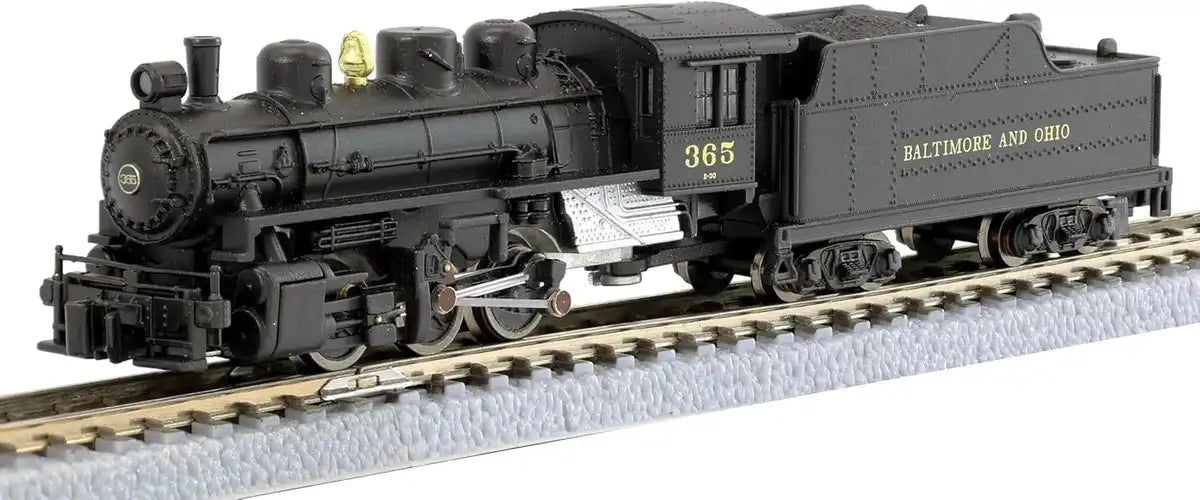 Rokuhan USRA 0-6-0 Baltimore Ohio #365 Z Gauge Model Train Locomotive