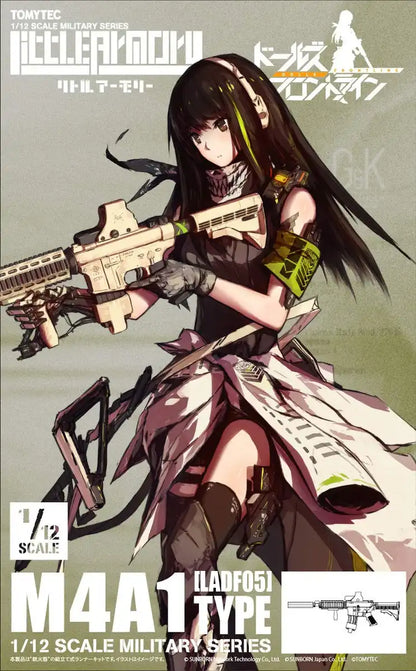 TOMYTEC Ladf05 Military Series Little Armory Doll'S Frontline M4A1 Type 1/12 Scale Kit- Japan Figure Store - #1 Bring To You The Best Japanese Goods