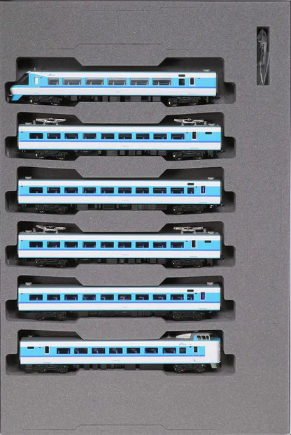Kato 381 Series N Gauge Super Kuroshio 6-Car Basic Set 10-1641 Renewed- Japan Figure Store - #1 Bring To You The Best Japanese Goods