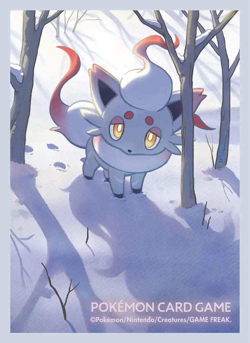 Pokemon Center ORIGINAL Card Sleeve Hisuian Zorua Pokemon Center ORIGINAL Card Sleeve Hisuian Zorua