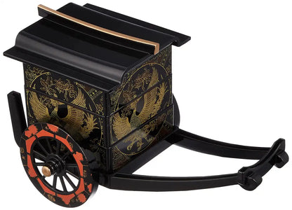 Nakatani Brothers Firm Yamanaka Japanese Lacquerware Goshoguruma Accessory Case Black Phoenix 33-3210- Japan Figure Store - #1 Bring To You The Best Japanese Goods